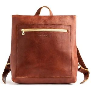 Portland Leather Goods Backpack Nutmeg